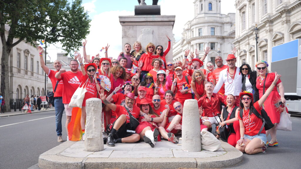 Fast Track Cities and partners celebrating London Pride