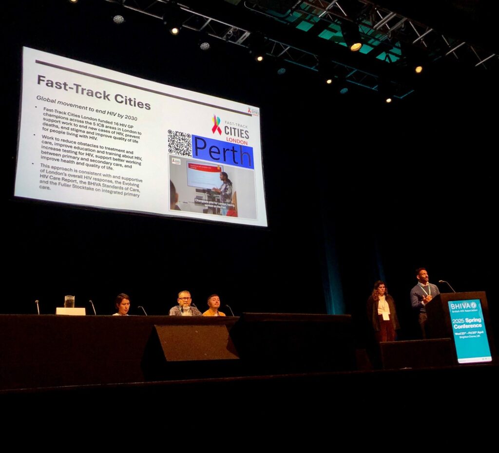 GPs at BHIVA plenary session