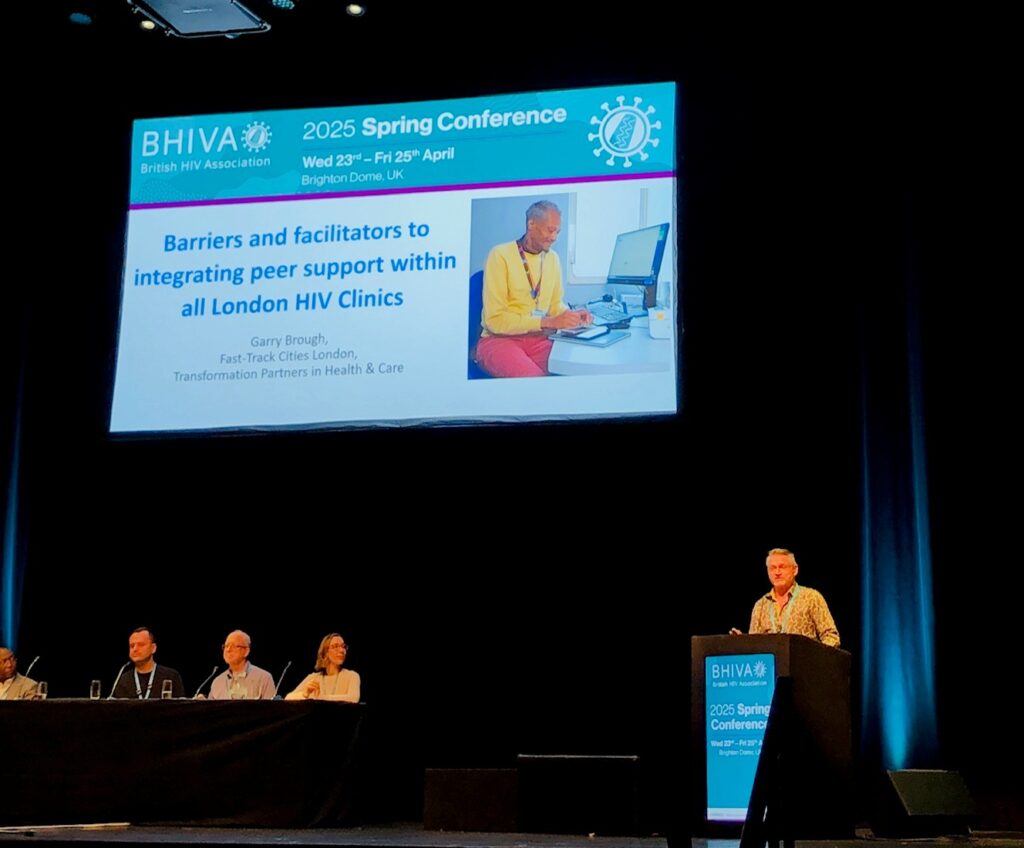 Garry at BHIVA presenting