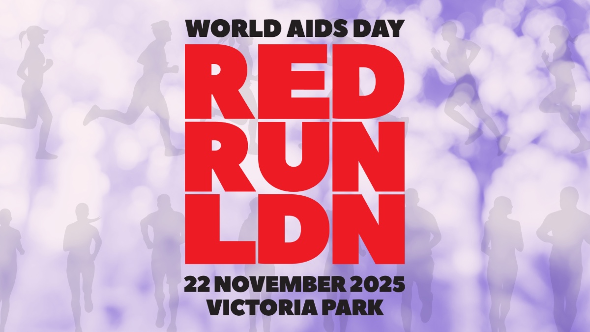 World AIDS Day RED RUN LDN 22 November 2015 Victoria Park
